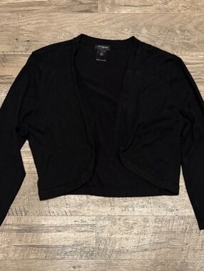 Ann‎ TAYLOR CROPPED OPEN FRONT SHRUG